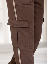 Broek met trekkoord BRUIN