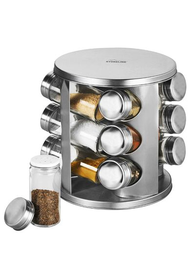 Stoneline kruidenrek gemaakt van roestvrij staal 