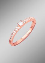 Damesring met loepzuivere diamanten 