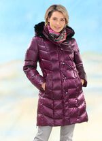 Korte donsjas in 2 kleuren 