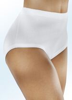 Set van vier slips van stretch badstof 