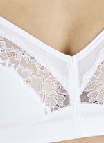 Swegmark of Zweden bh van biologisch katoen WIT