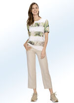 Linnen broek van hoge kwaliteit NATUREL