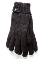 Thermische handschoenen van Heat Holders&reg; voor meer comfort in de winter ZWART