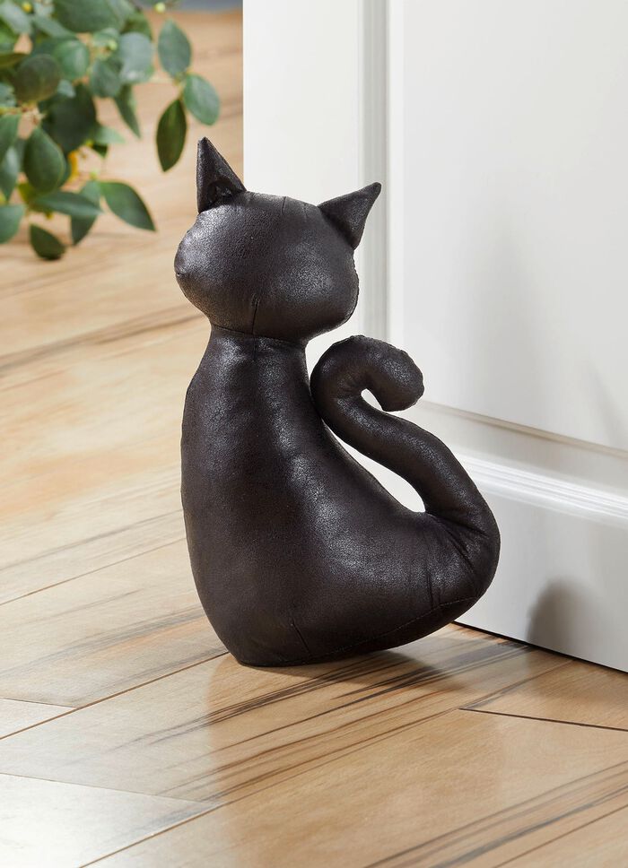 Deurstopper in de vorm van een kat 