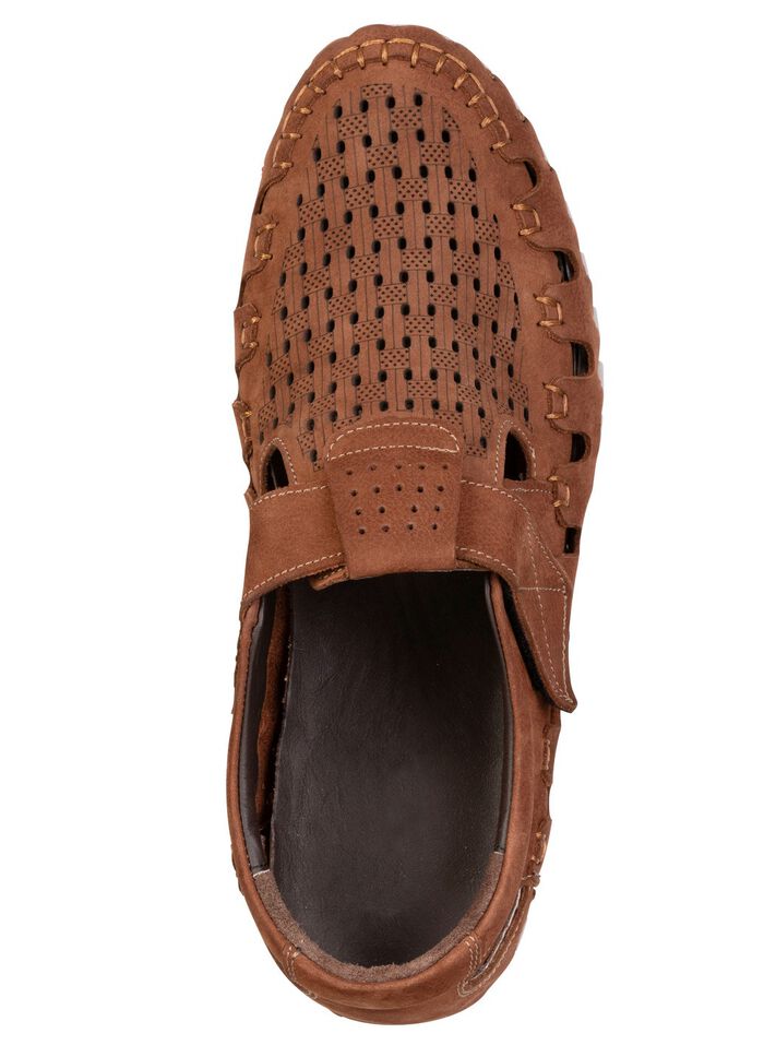 Zomerse herenpantoffels met uitneembaar voetbed 