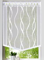 Venster- en deurbehang &lsquo;Golven&lsquo; WIT