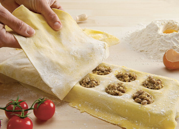 Raviolivorm inclusief deegroller 