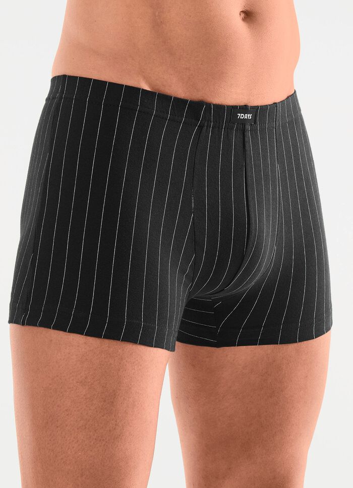 Vierpack gestreepte broeken 