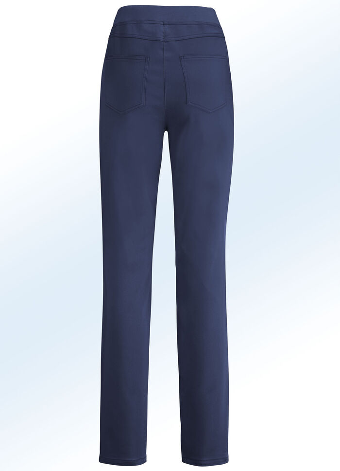 Elegante broek in pull-on-stijl MARINE