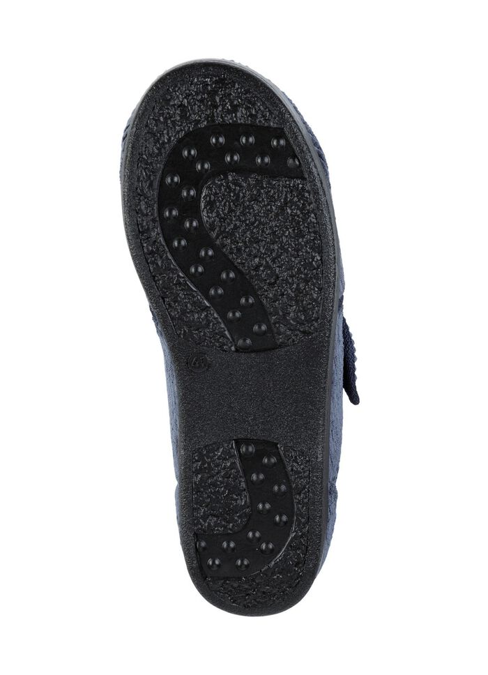 Klassieke herenpantoffels, met klittenbandsluiting 