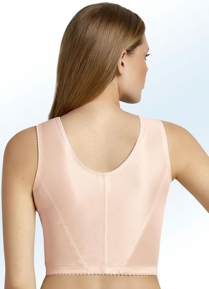 Lange Anita reli&euml;fbeha met sluiting aan de voorkant 