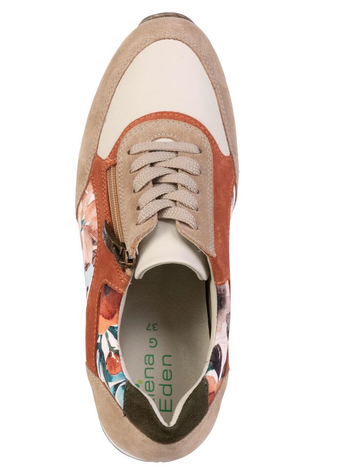 ELENA EDEN, chique damessneakers, breedte G, met uitneembaar voetbed 