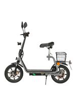 De compacte elektrische scooter voor dagelijks gebruik en vrije tijd GRIJS