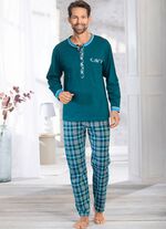 Pyjama met knoopjes aan de voorkant 