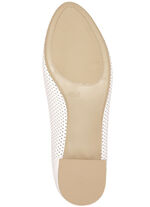 ELENA EDEN pumps met luchtige perforaties WIT