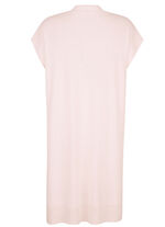 Lang kasjmier gebreid vest 