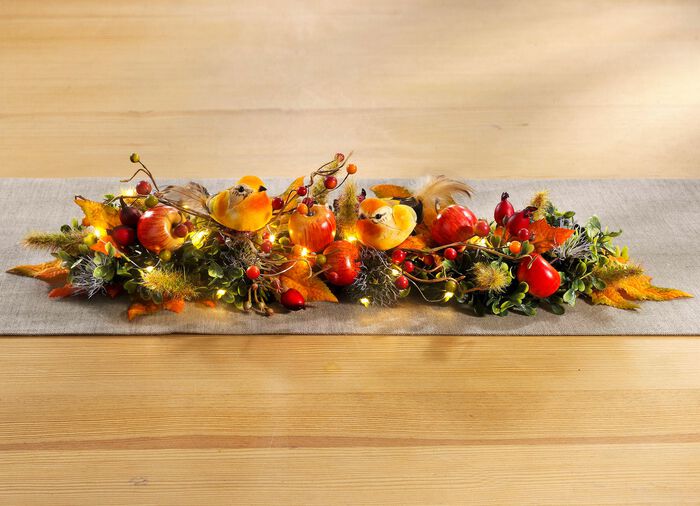 Herfst verlicht tafelblad 