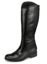 Andrea Conti-laarzen gemaakt van het beste nappaleer ZWART