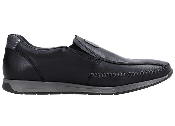 Rieker pantoffels gemaakt van nappaleer 