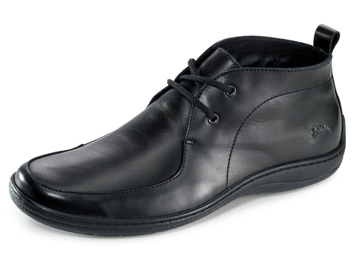 Veterlaarsje met uitneembaar voetbed ZWART