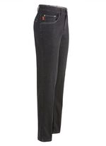 "Francesco Botti" jeans met elastische tailleband in 3 kleuren ANTHRAZIT