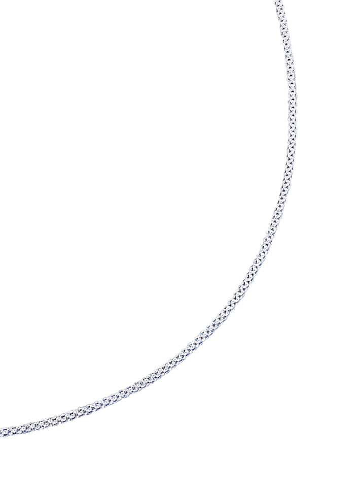 Zilveren frambozen ketting 