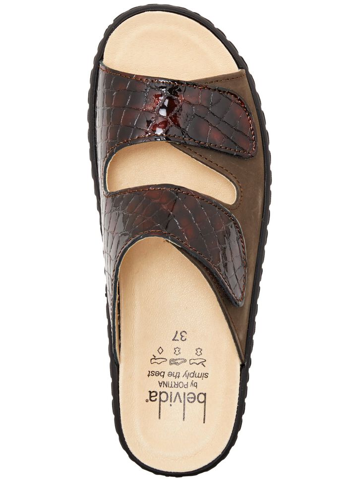 ELENA EDEN, comfortabele damesmuiltjes, breedte H, met uitneembaar voetbed 