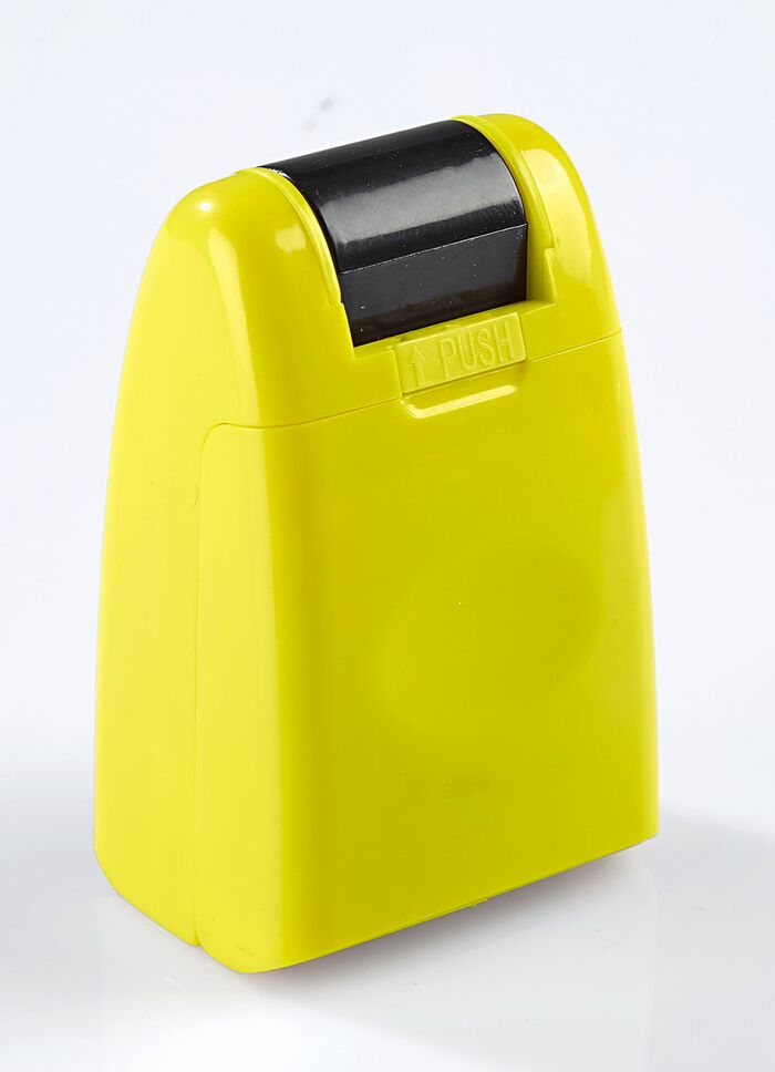 Gegevensbeschermingsstempelroller ter bescherming tegen gegevensdiefstal 