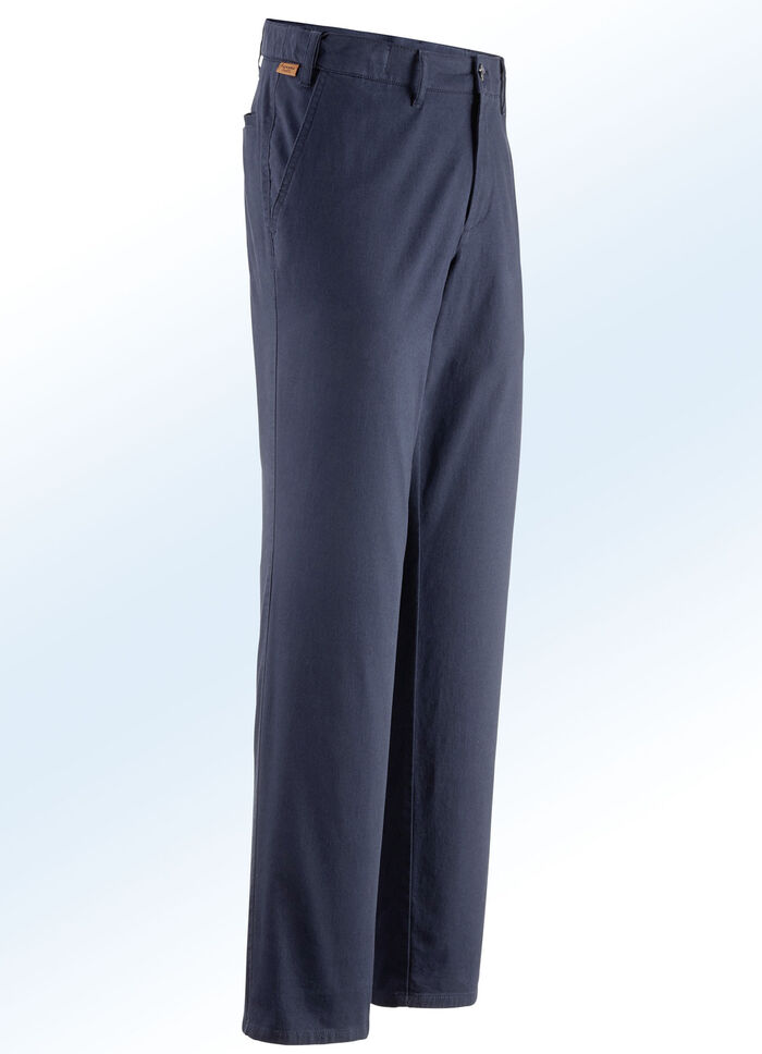 'Francesco Botti' broek, in 4 kleuren MARINE