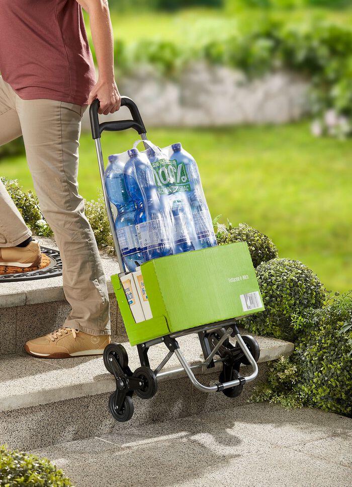 Winkelscooter met parapluhouder 