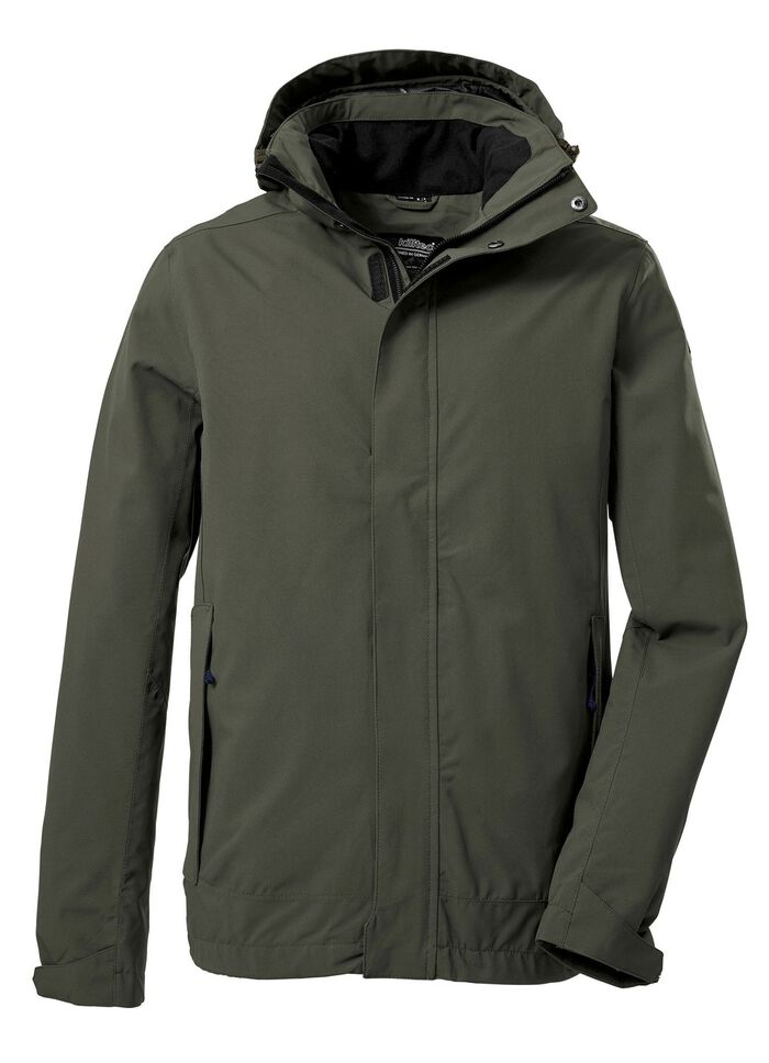 Functioneel herenjack van Killtec OLIJFGROEN