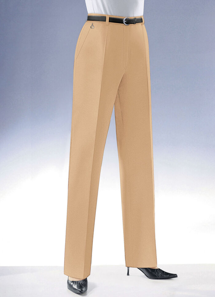 Klassieke broek KARAMEL