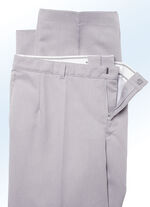 'Klaus Modelle'-broek met lage taille in 4 kleuren LICHTGRIJS GEMÊLEERD