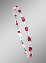 Armband met echte granaat