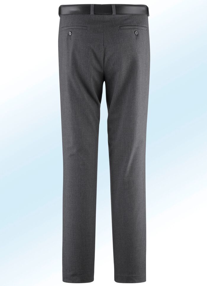 Broek "Klaus models" met riem in 5 kleuren 