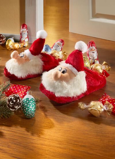 Kerstpantoffels met zoete vulling 