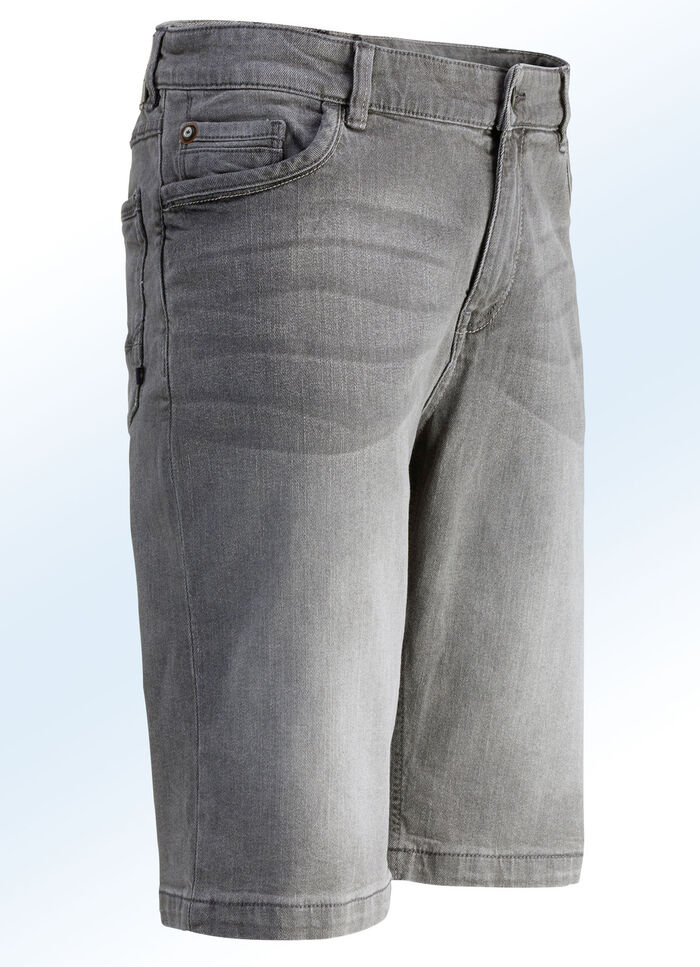 Bermudashort "Redpoint" in 3 kleuren GRIJS