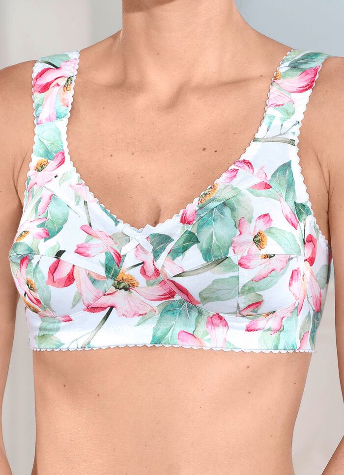 Laurina bh met kleurrijk bloemenmotief 