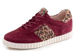 Peter Kaiser, trendy damessneakers, met uitneembaar voetbed BORDEAUX-BRUIN