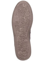 Gemini veterlaarsje met decoratieve stiksels ROBIJNROOD