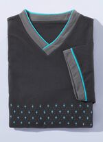 Nachthemden pak van twee met V-hals en zijnaad 