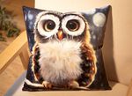 Kussensloop "Uil" 