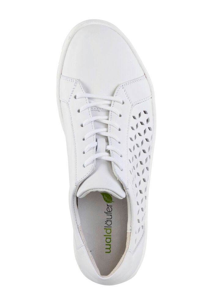 Waldl&auml;ufer, zomerse damessneakers, breedte H, met uitneembaar voetbed WEISS