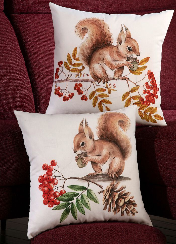 Eekhoorn kussenhoezen 
