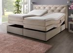 Modern boxspringbed met motor &ndash; elektrisch verstelbaar via afstandsbediening 