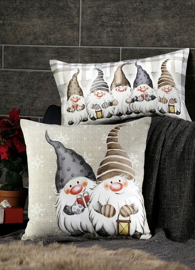 Kussenhoes kabouter met ritssluiting 