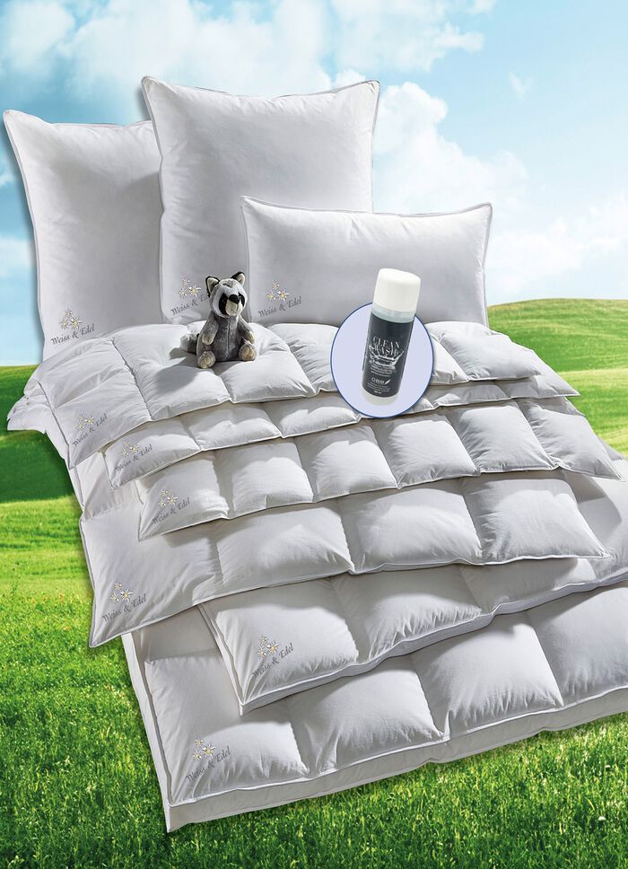 Kussen uit de serie Weiss &amp; Edel van OBB, gemaakt in Duitsland 