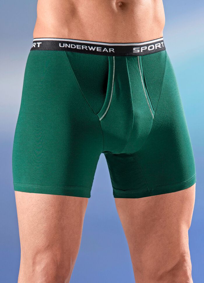 Driepak broeken met gulp 