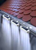 Dakgootverlichting, set van 3, met stalen beugel 